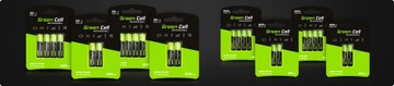 8x AKUMULATORKI PALUSZKI AA R6 2000mAh BATERIE DO ŁADOWANIA LAMP SOLARNYCH
