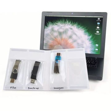 187L864 САМОКЛЕЯЩИЙСЯ КАРМАН 3 Л ДЛЯ USB X10
