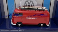 Пожарная машина VW Type 2 T1 1:24 Motormax 79564