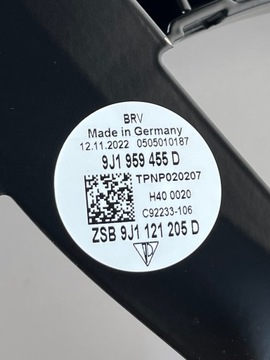 фото thumb №5, Корпус вентилятора вентилятор porsche taycan 9j1