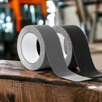 ЛЕНТА ПРОТИВСКОЛЬЗЯЩАЯ 50/6м ДЛЯ ЛЕСТНИЦ, ЧЕРНАЯ, наружная Paper tech