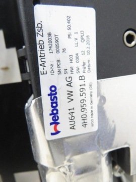 фото thumb №9, Люк рестайлінг довгий audi a8 d4 4h0877041d