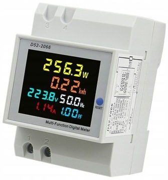 ВОЛЬТМЕТР АМПЕРМЕТР AC 230 В 100 А DIN V A W COS
