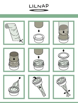 Вставка из фольги Tommee Tippee Twist & Click 200 м.