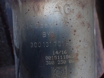 фото thumb №7, Катализатор vw passat b8 sedan 2016 2.0 dsg eu 3q0131701f 7194