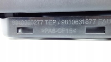 фото thumb №10, Подлокотник спинка туннеля peugeot 3008 ii 17- 9810631877