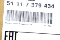 Mini f55 защита бампера передний 51117379434 7379434 nowa оригинальная Киев, фото thumb