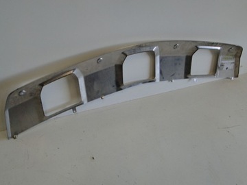 фото thumb №9, Mercedes ml w164 164 рестайлинг накладка планка хром na бампер переднее