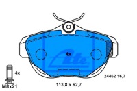 фото thumb №1, Ate тормозные колодки тормозные citroen c6 2.2d-3.0d 09.05-12