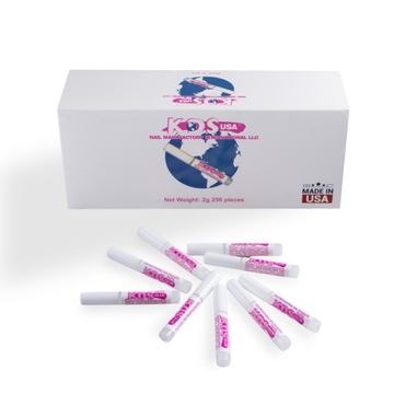 KDS Nail Glue Najlepszy Klej do Tipsów Paznokci Produkt USA Zestaw 250 szt.