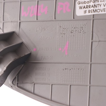 фото thumb №11, Mercedes w204 захист обшивка двері переднє праві сірий a2047231208