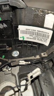 фото thumb №7, Повітропровід коричневий шкіра пелюстки перемикання jaguar xf x250 2011