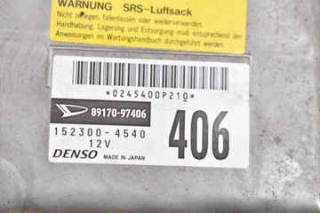 фото thumb №7, Модуль датчик подушка безпеки подушок 89170-97406 daihatsu sirion 1 i рестайлінг 01-04