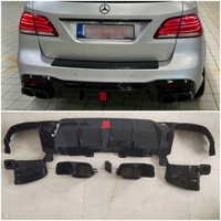 фото thumb №8, Mercedes w166 x166 gle63 amg диффузор black с насадки