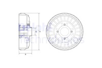 фото thumb №2, Барабаны тормозные 2szt. з подшипник citan captur clio iv kangoo delphi
