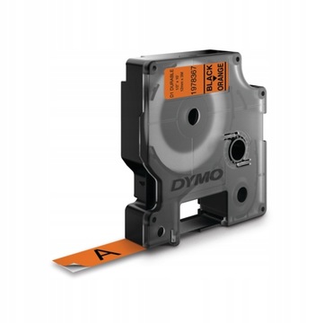 Лента DYMO D1 Durable 1978367 12мм оранжевая прочная