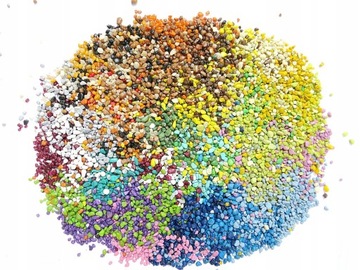 ŻWIREK OZDOBNY KAMIEŃ NA ZEWNĄTRZ CZARNE OTOCZAKI 2-4 mm 1 kg LAS W SŁOIKU