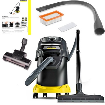 КАМИННЫЙ ПЫЛЕСОС AD 4 KARCHER TURBO БЕСМЕШОЧНЫЙ НАБОР КАМИННОЙ ЗОЛИ