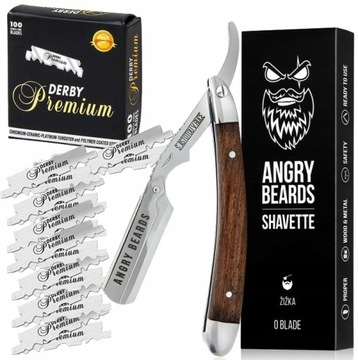 Чешская бритва Шаветта Жижека от Angry Beards