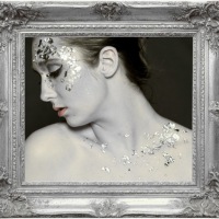 Фольга для золочения LoveArt 1,5 г серебряные хлопья позолота декор