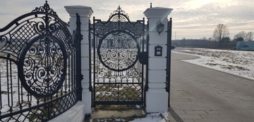 ЗАБОРЫ УСАДЬБЫ, СТОЛБЫ, ПРОЛЕТЫ, МЕТАЛЛ/ВОРОТА