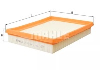 фото thumb №10, Фильтр воздуха opel lx523/mah