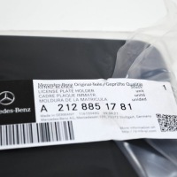 Купить Mb e-class w212 amg молдинг на передняя номерной знак регистрационная a2128851781, фото thumb