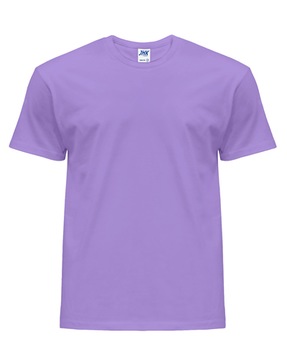 T-SHIRT MĘSKA koszulka bawełniana JHK TSRA-150 lawenda LV r. XS
