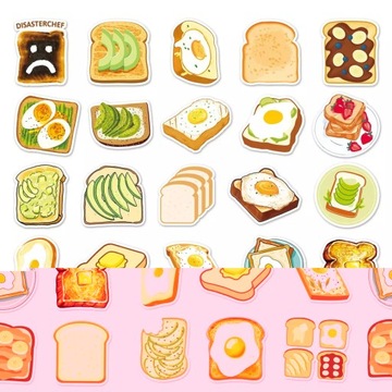 НАБОР НАКЛЕЙКОВ TASTE MIX STICKERBOMB TOP 50 шт.