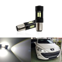 фото thumb №2, Жёлтый фара led drl peugeot rcz bay15d 2x p
