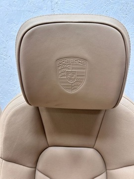 фото thumb №8, Porsche macan ii рестайлинг 2023 mojave бежевый сиденья диван обшивки комплект