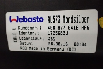 фото thumb №5, Audi a7 4g люк 4g8877041e