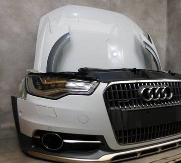 фото thumb №9, Audi a6 c7 4g allroad комплектный перед бампер лампы капот pas полный le радар