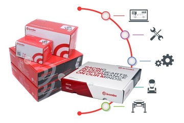 фото thumb №15, Brembo p 79 012 набор тормозные колодки тормозных
