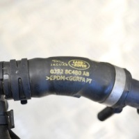 Jaguar e-pace 2018 шланг / патрубок радіатора Зі Шроту, фото thumb