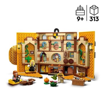 LEGO HARRY POTTER FLAGA HUFFLEPUFFU 76412