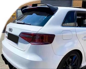 фото thumb №9, Спойлер спойлер audi a3 8v oettinger чёрный блеск козырёк з abs!