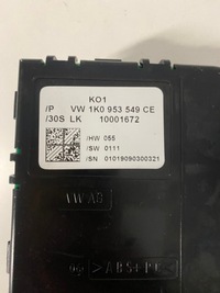 фото thumb №6, Модуль kąta поворота vw seat skoda audi 1k0953549ce