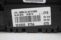 фото thumb №7, Vw jetta приборы манометр спидометр дизель 5c6920875a 5c6 920 875 a набор wskaźn