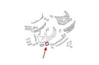 фото thumb №7, Mercedes gl x164 06-09 права рамка протитуманна фара решітка перед бампер a1648855623