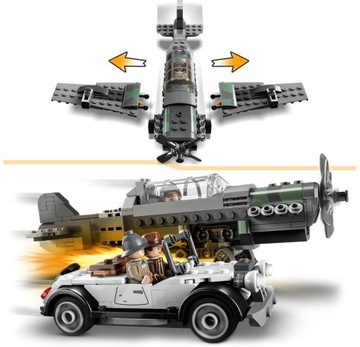 LEGO Indiana Jones Fighter Jet Chase 77012 8+ 387 деталей