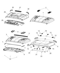 фото thumb №3, Пена резинка капот решётка wrangler jl gladiator jt