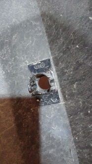 фото thumb №12, Vw polo v 5 6c рестайлінг 14-17 бампер зад pdc hak 6c6807421 коричневий колір