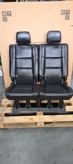 фото thumb №1, Dodge durango r/t 16-21 заднє сидіння сидіння czarna шкіра czerwona nić 3 ряд