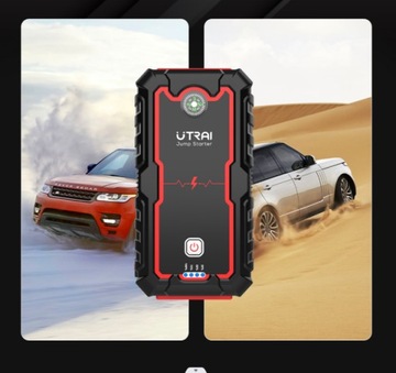 Автомобильный стартер UTRAI 16000 мАч, светодиодный фонарик