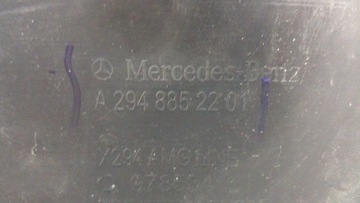 фото thumb №9, Mercedes eqe x294 24r накладка бампера зад pod pdc amg line a2948852201