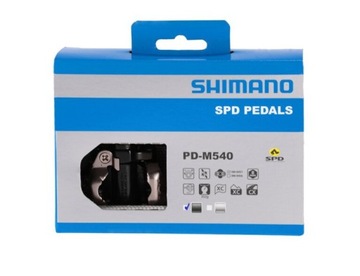 Велосипедные педали SHIMANO SPD PD-M540 Черные
