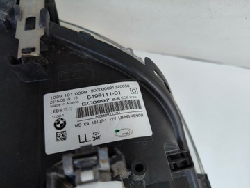 фото thumb №9, Лампа левая фара bmw 5 g30 g31 17- полный led