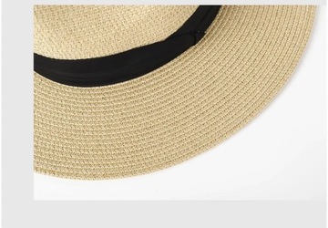 Duży rozmiar XL61-64cm kapelusze panamskie mężczyźni kobiety plażowy kapelu