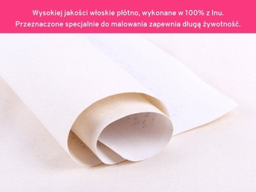 Покраска изображения по номеров 40x50 см без кадра